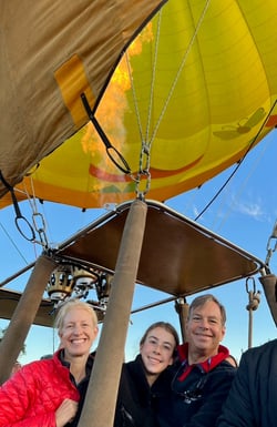 Hot air balloon Napa 2022